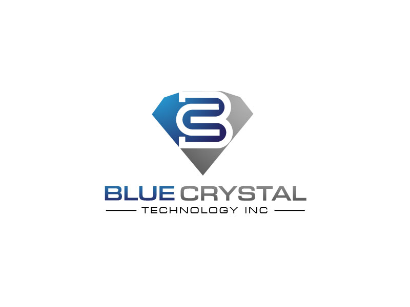 Blue Crystal Technology LLC logo design by usef44