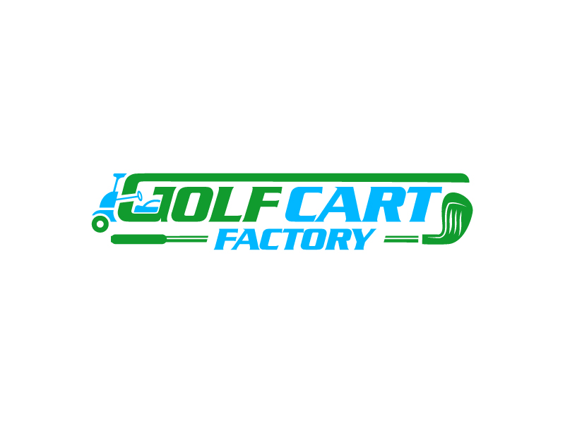 Golf Cart Factory logo design by Graphico Ali