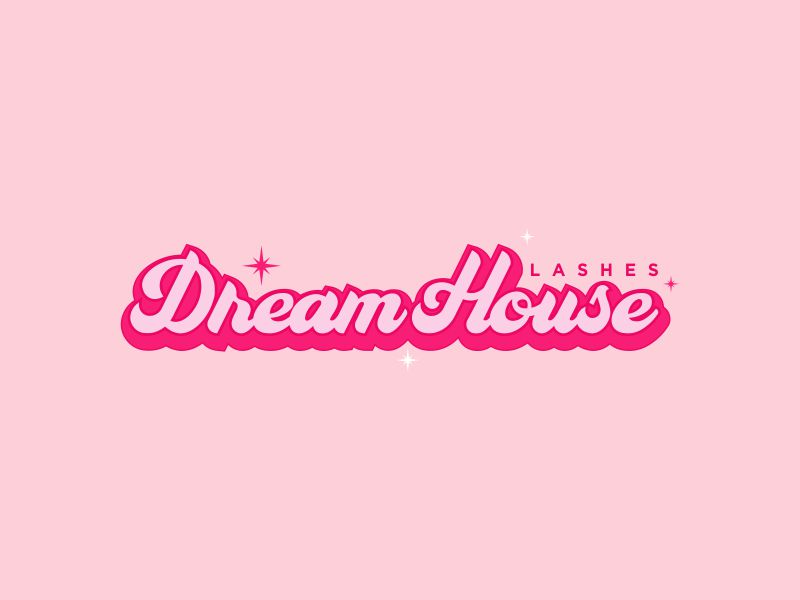 Dream House Lashes logo design by Zeratu