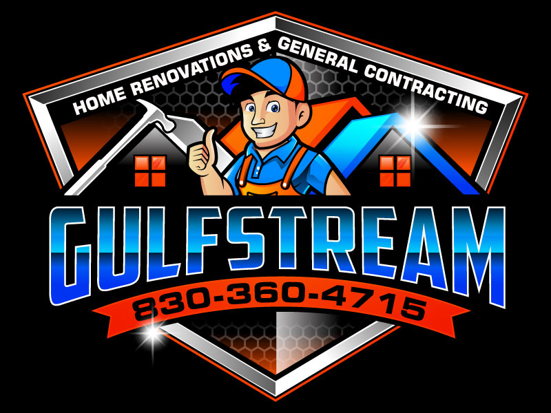 GulfStream Contracting logo design by LogoQueen