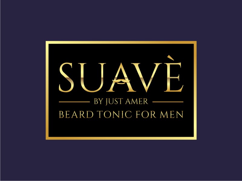 Suave by just amer beard tonic for men logo design by Adundas