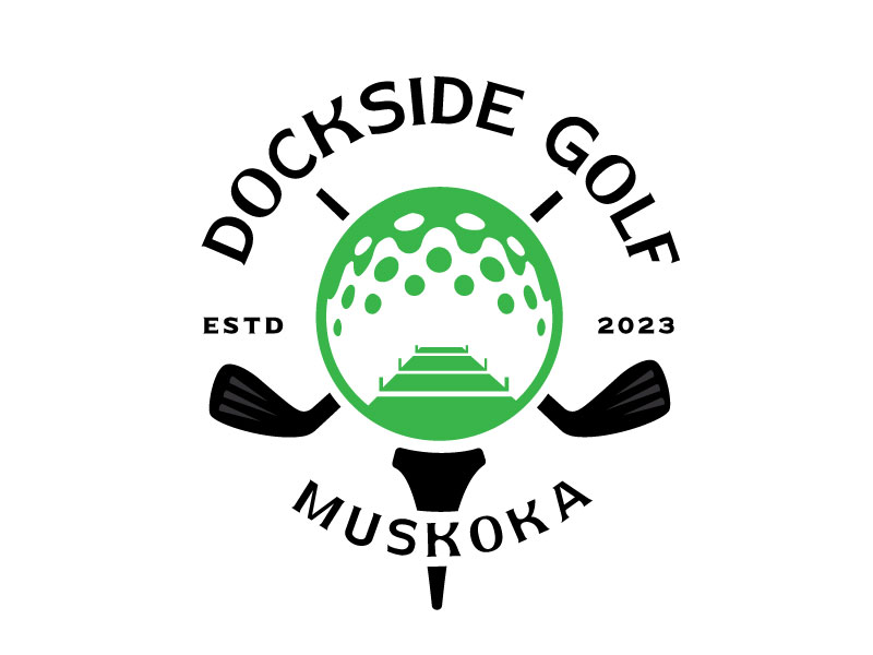 Dockside Golf logo design by Conception
