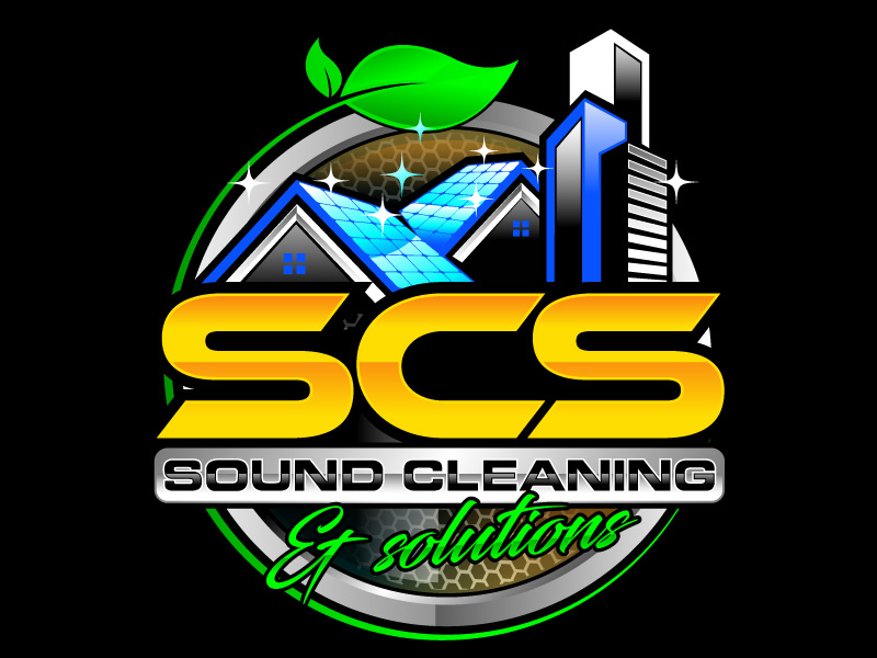 sound cleaning & solutions logo design by wriddhi