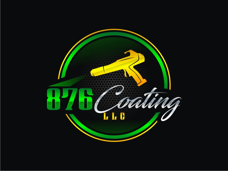 876coating  LLC logo design by Artomoro