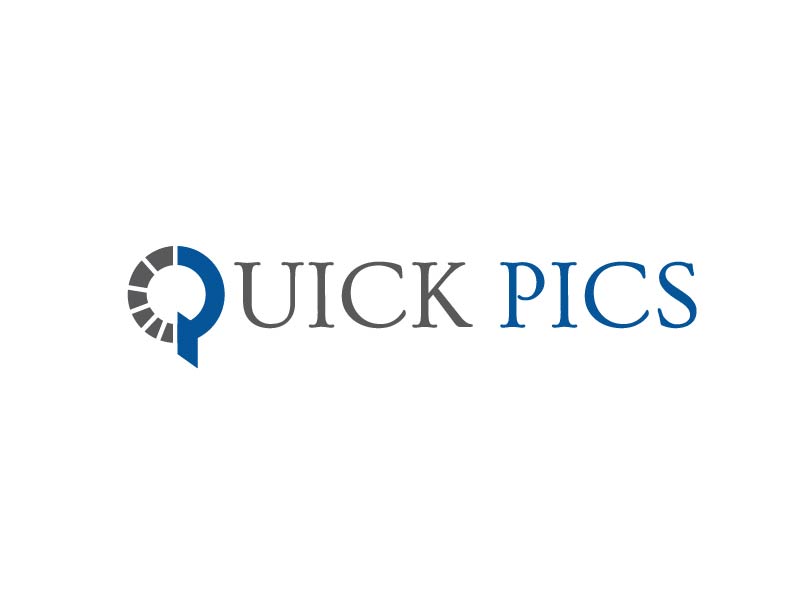 Quick Pics logo design by biaggong