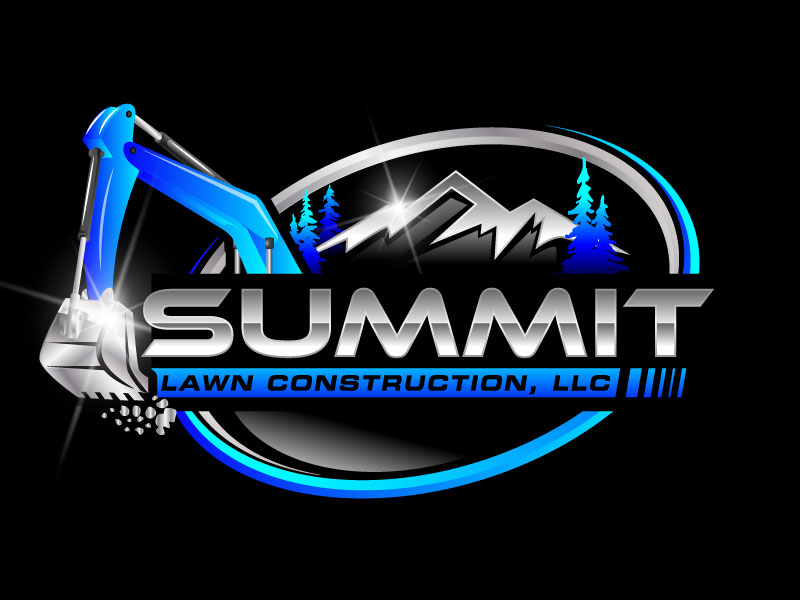 Summit Lawn Construction, LLC logo design by jaize