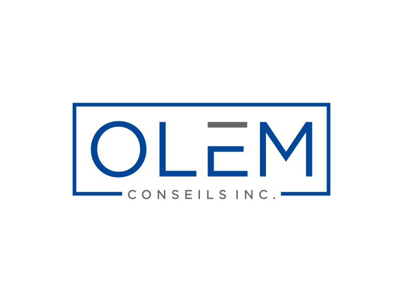 OLEM Conseils inc. logo design by zeta