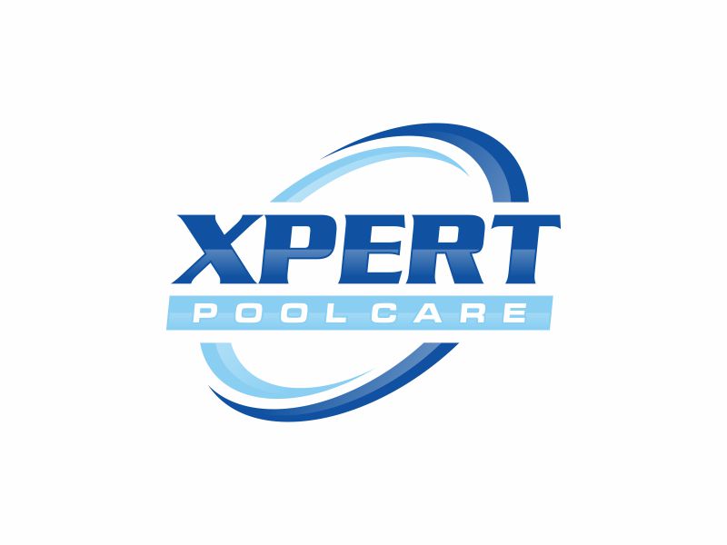 Xpert Pool Care logo design by glasslogo