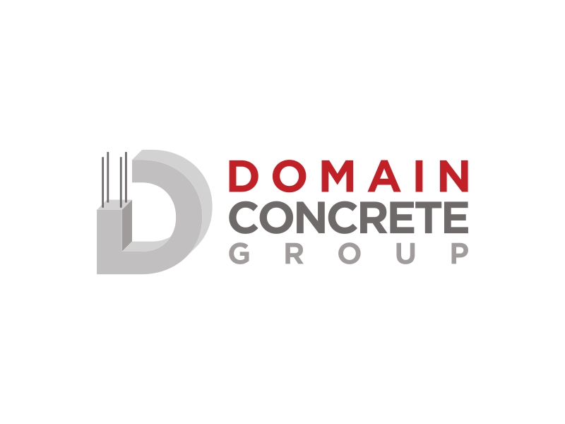 Domain concrete group logo design by Wahyu Asmoro