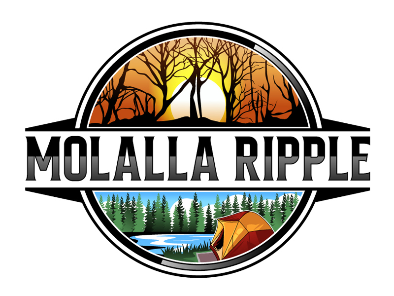 Molalla Ripple logo design by DreamLogoDesign