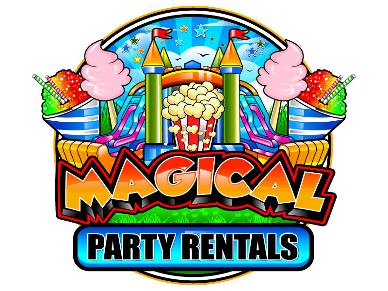 Magical Party Rentals logo design by LogoQueen