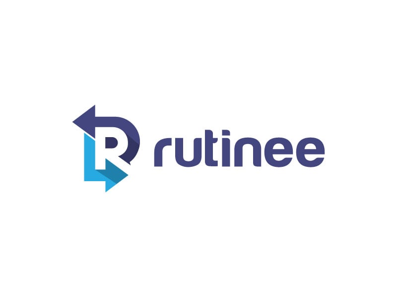 Rutinee logo design by bernard ferrer