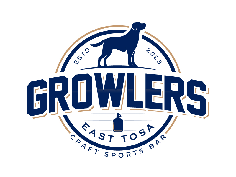 Growlers East Tosa logo design by sanworks