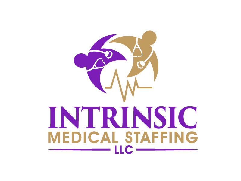 Intrinsic Medical Staffing LLC logo design by PMG