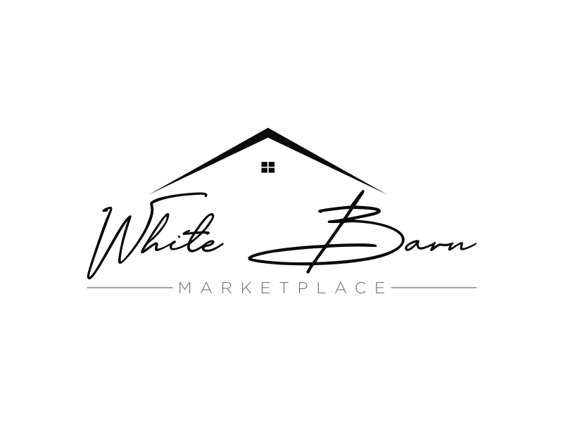 White Barn Marketplace logo design by clayjensen