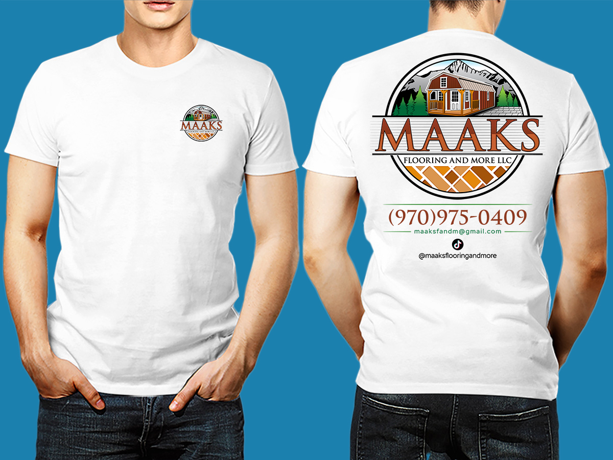 MAAKS Flooring and More llc logo design by Thuwan Aslam Haris