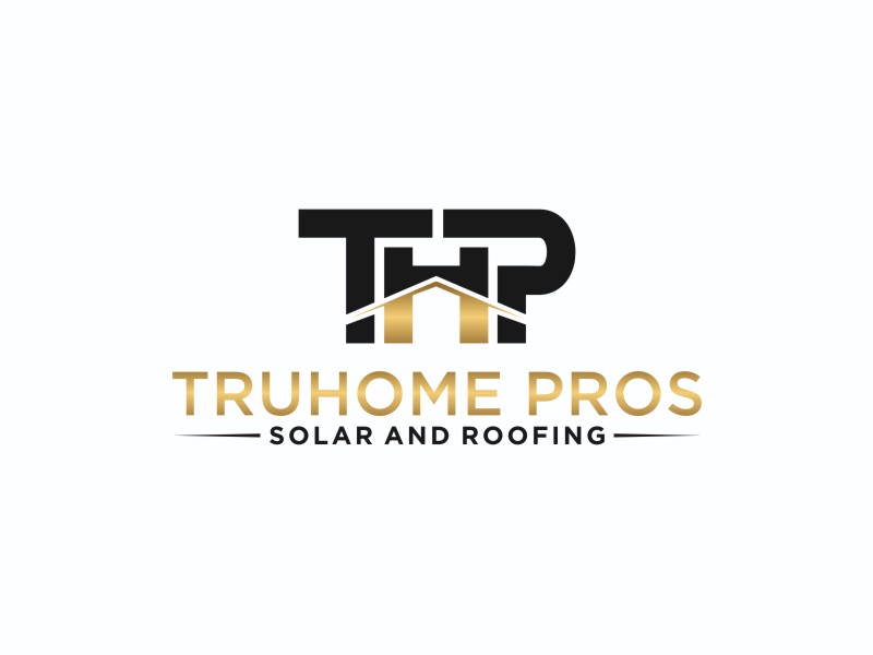 TruHome Pros Solar and Roofing logo design by SPECIAL