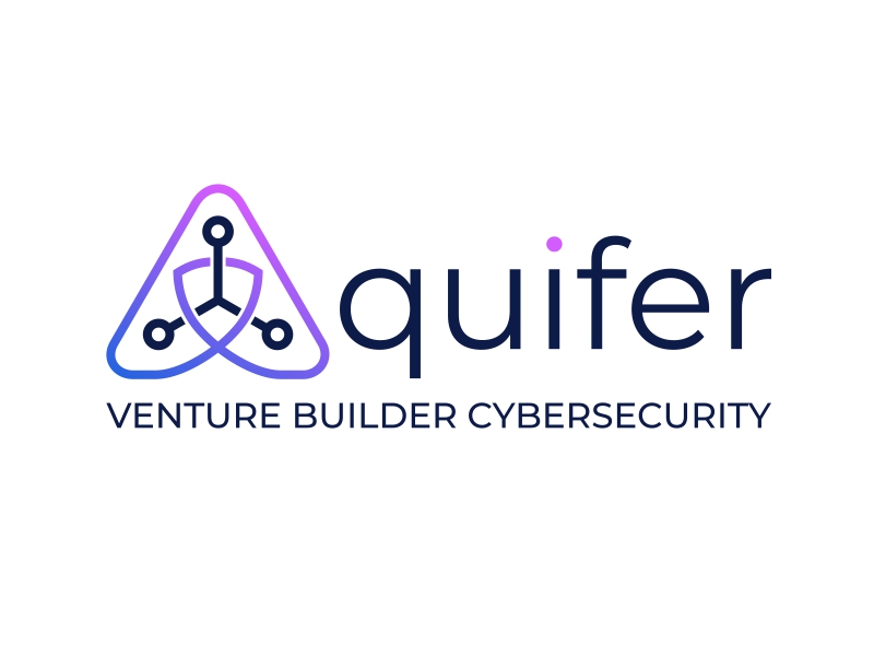 Aquifer Venture Builder Cybersecurity logo design by Oeriz