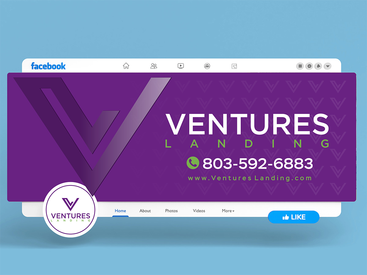 Ventures Landing Logo Design