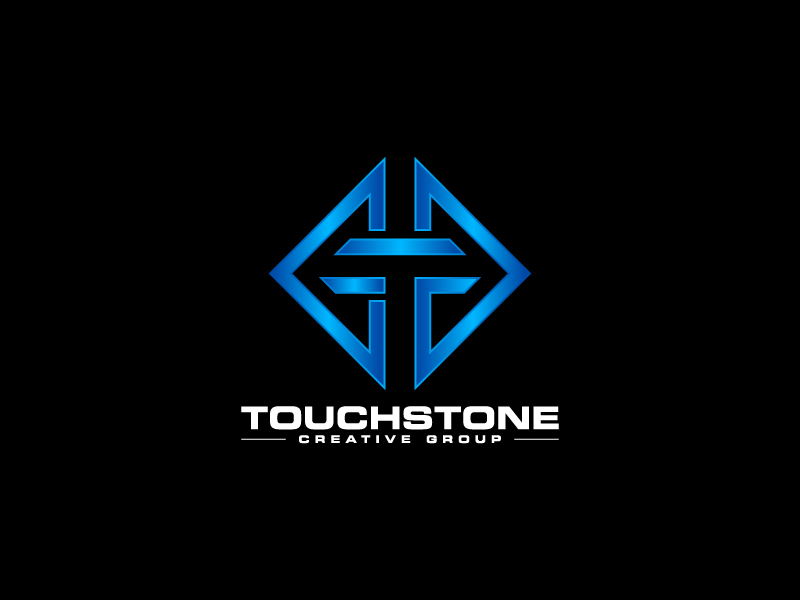 TCG, Touchstone Creative Group logo design by Creativeminds