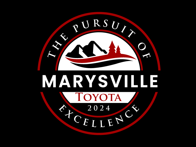 Marysville Toyota logo design by om design