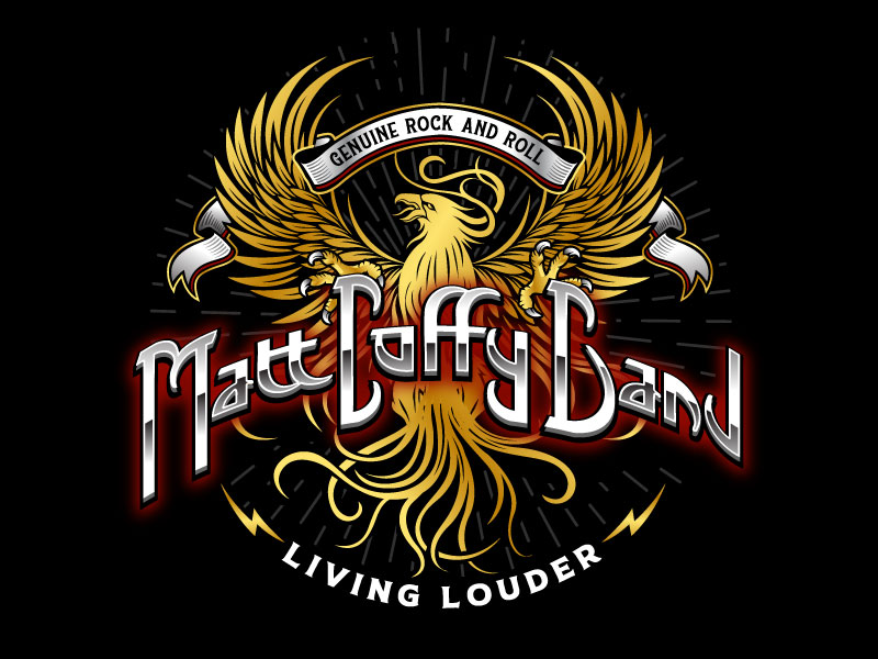 I have a logo, but looking for a background feature to get it some lift perhaps for a t-shirt /album cover logo design by REDCROW