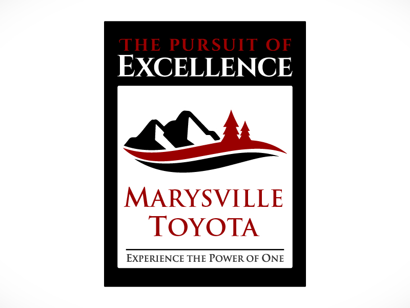 Marysville Toyota logo design by Herquis