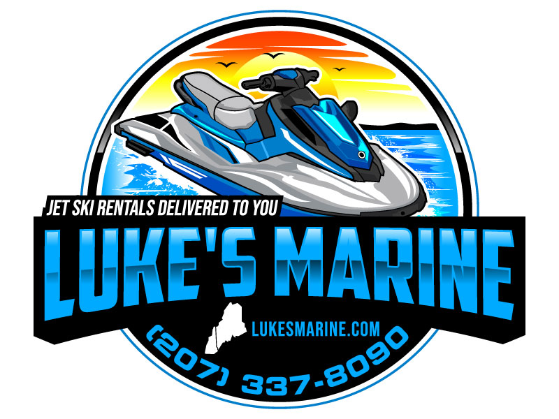 Luke's Marine logo design by LogoQueen