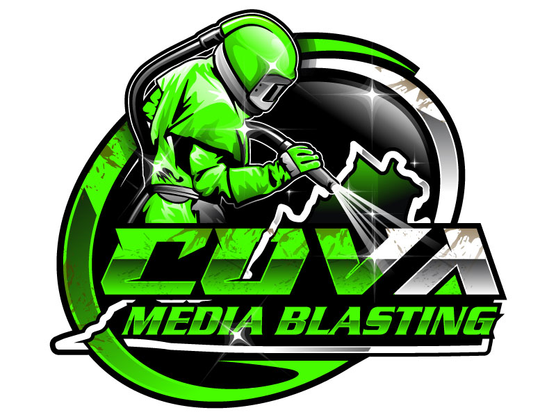 COVA media blasting logo design by USDOT