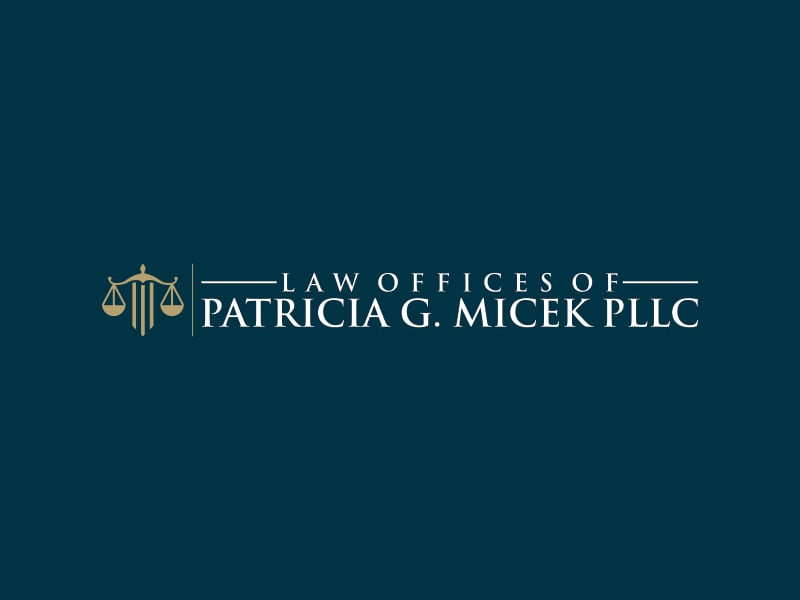 Law Offices of Patricia G. Micek PLLC logo design by Asyraf48