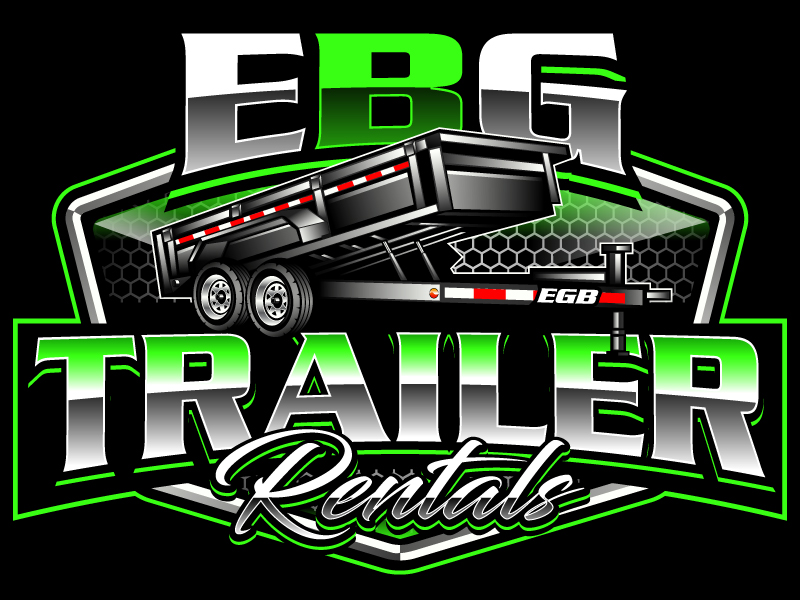 EBG Trailer Rentals logo design by LogoQueen