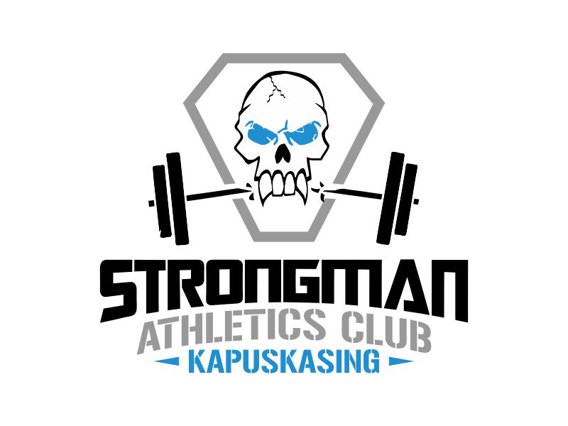 Strongman Athletics Club Kapuskasing logo design by ingepro