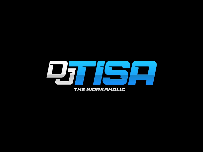 DJ TISA logo design by Robby