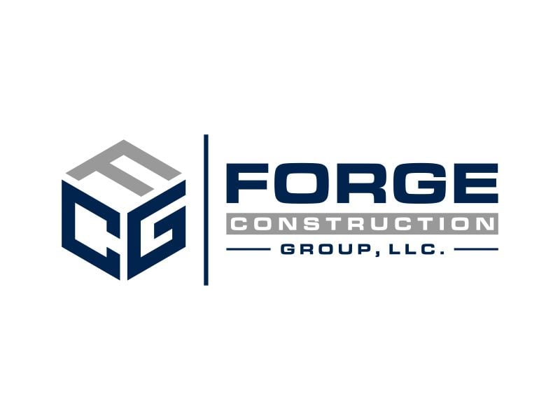 Forge Construction Group, LLC. logo design by kozen