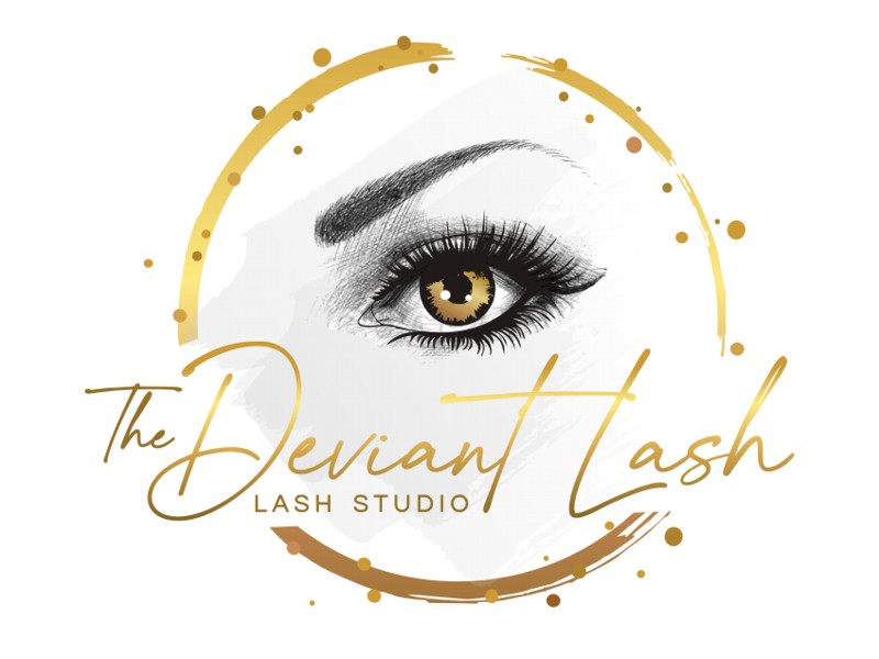 The Deviant Lash logo design by coco