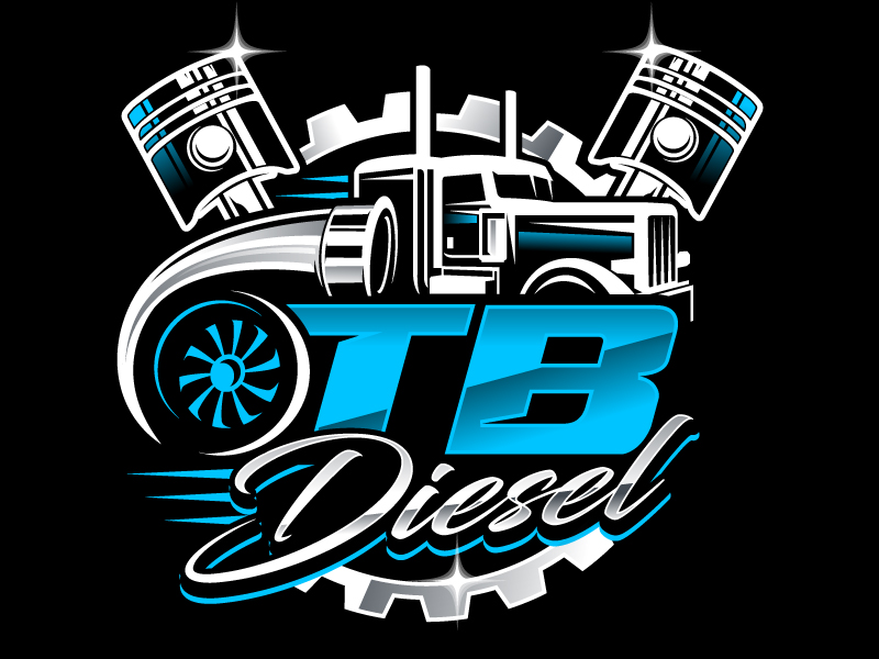 TB DIESEL logo design by SumitSingha