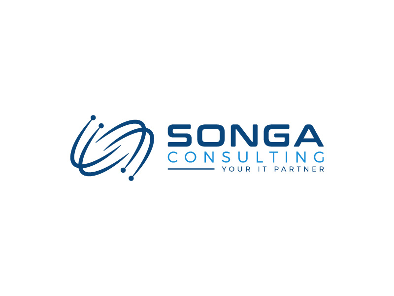 Songa Consulting + under title : Your IT partner logo design by CreativeKiller
