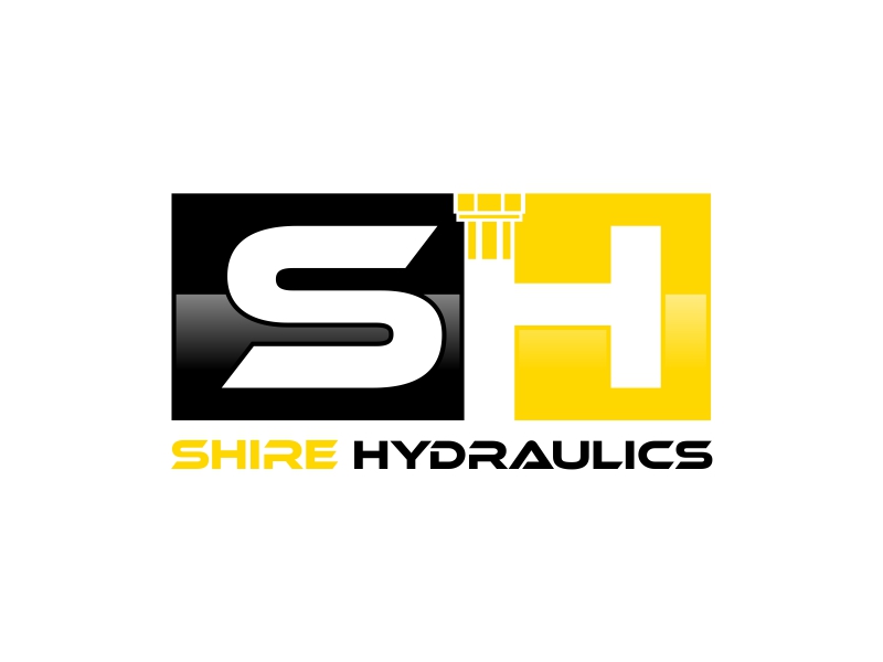 SHIRE HYDRAULICS logo design by creator_studios