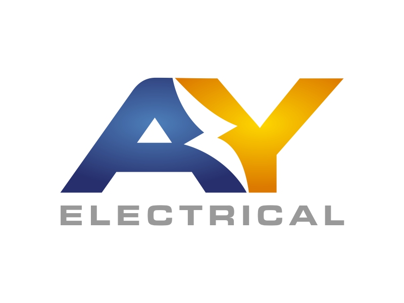 AY Electrical logo design by creator_studios