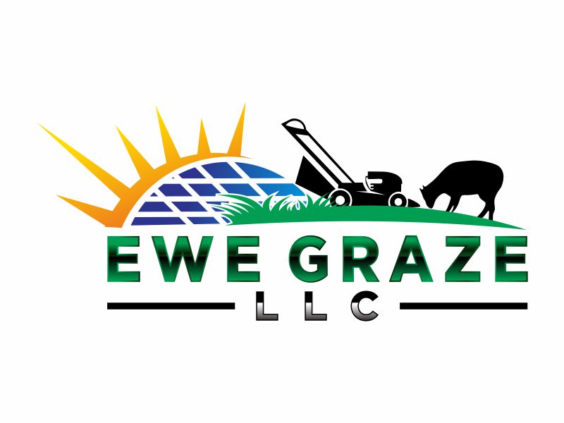 Ewe Graze LLC logo design by Lewung