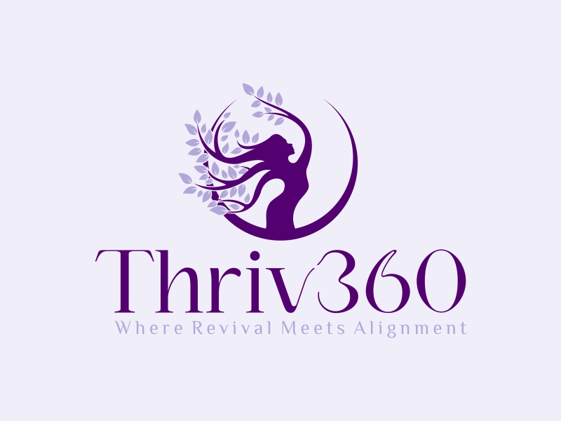 Thriv360 logo design by WhapsFord