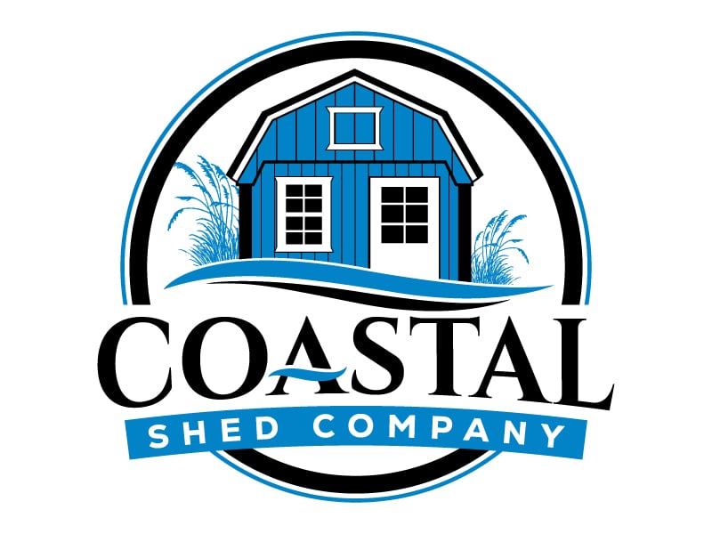 Coastal Shed Company logo design by jaize