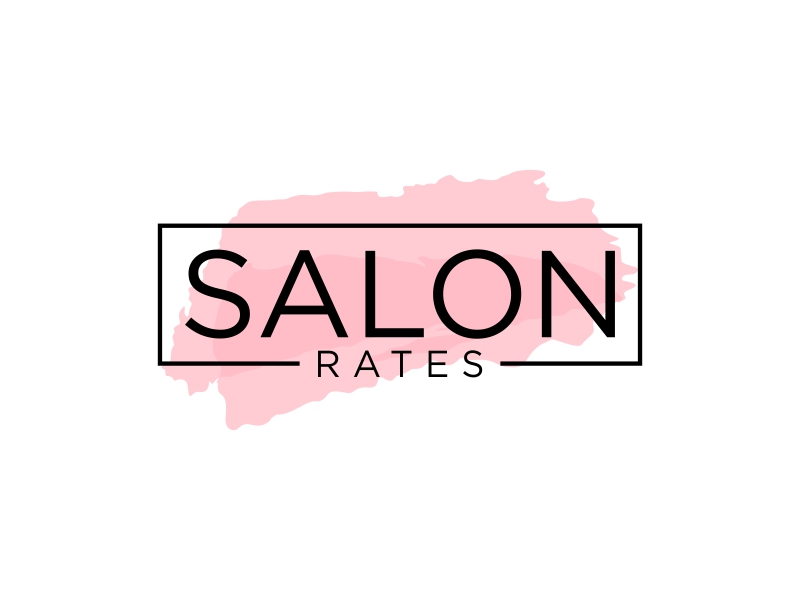 Salon Rates logo design by zeta