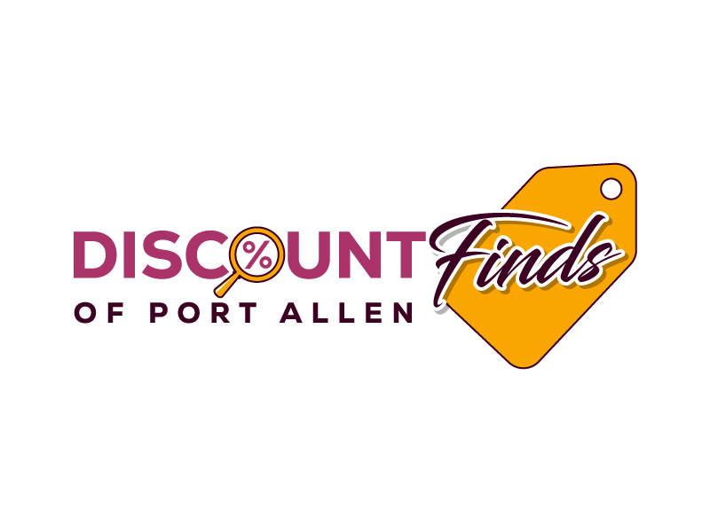 Discount Finds of Port Allen logo design by jaize