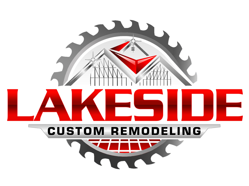 Lakeside Custom Remodeling logo design by senja03