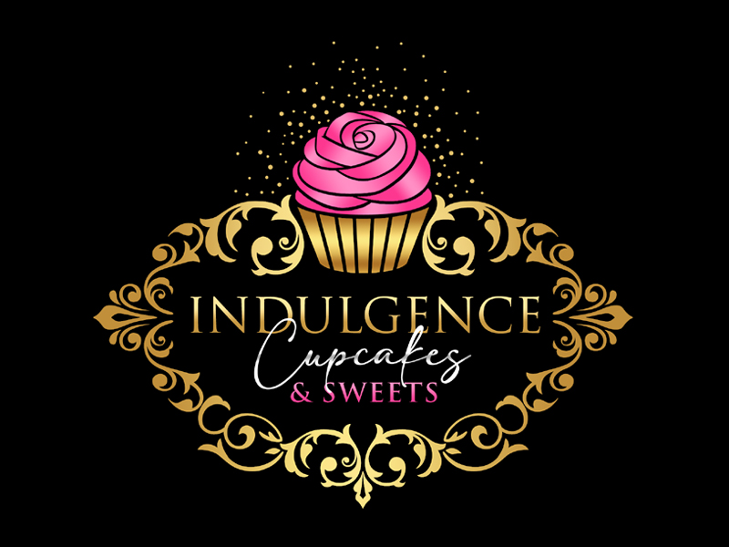 Indulgence Cupcakes & Sweets logo design by ingepro