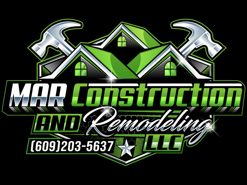 MAR Construction and Remodeling LLC logo design by Gilate