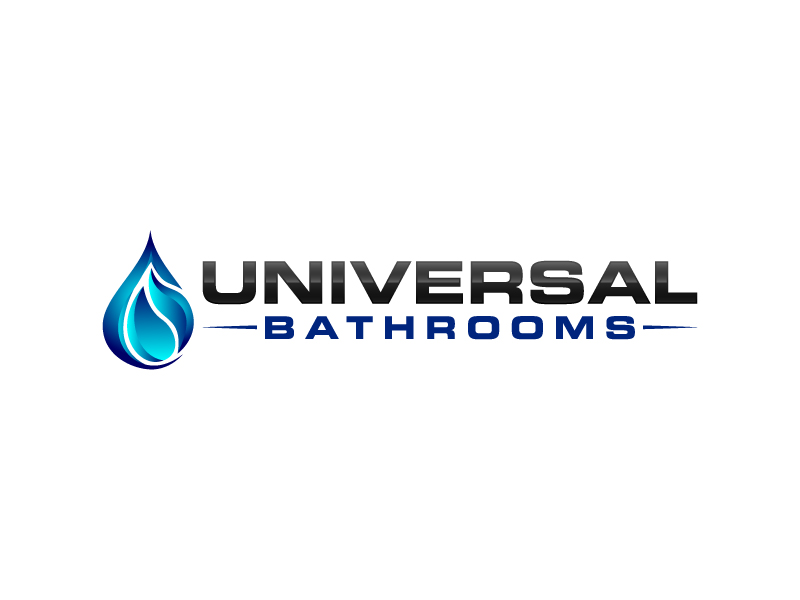 Universal Bathrooms logo design by KDesigns