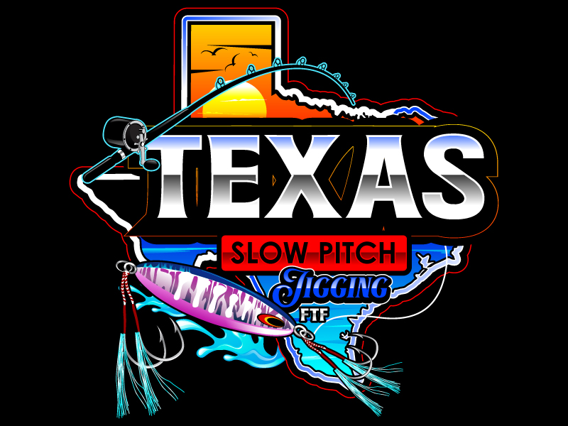 TxSPJ or Texas Slow Pitch Jigging logo design by uttam