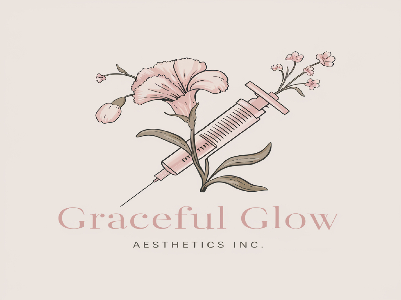 Graceful Glow Aesthetics Inc. logo design by salim